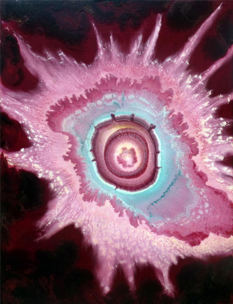 ROSEE D'OPALINE - 80 x 60 cm